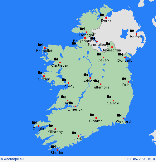webcam Ireland Europe Forecast maps