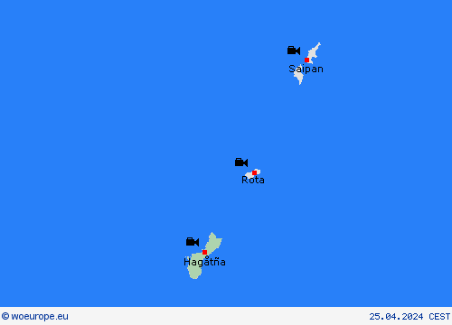 webcam Guam Oceania Forecast maps