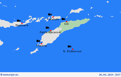 webcam East Timor Asia Forecast maps