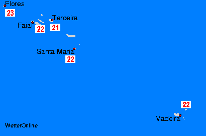 Azoren/Madeira: Tu Apr 30